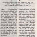 Stadt Aurich - Frühjahrsputz